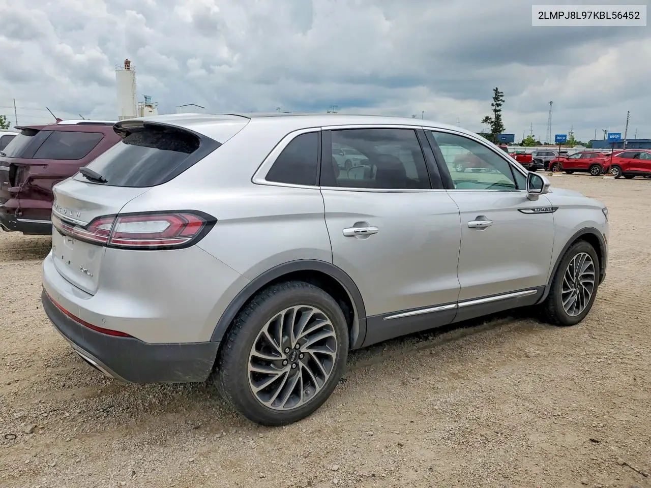 2019 Lincoln Nautilus Reserve VIN: 2LMPJ8L97KBL56452 Lot: 60559516