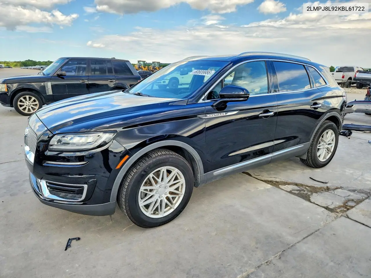 2019 Lincoln Nautilus Reserve VIN: 2LMPJ8L92KBL61722 Lot: 60609986
