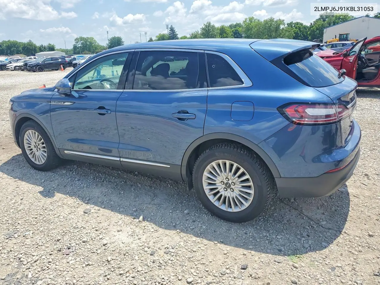 2019 Lincoln Nautilus VIN: 2LMPJ6J91KBL31053 Lot: 60651116