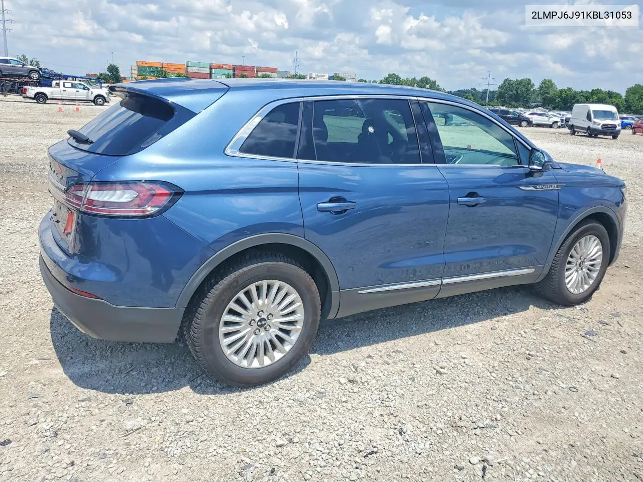 2019 Lincoln Nautilus VIN: 2LMPJ6J91KBL31053 Lot: 60651116