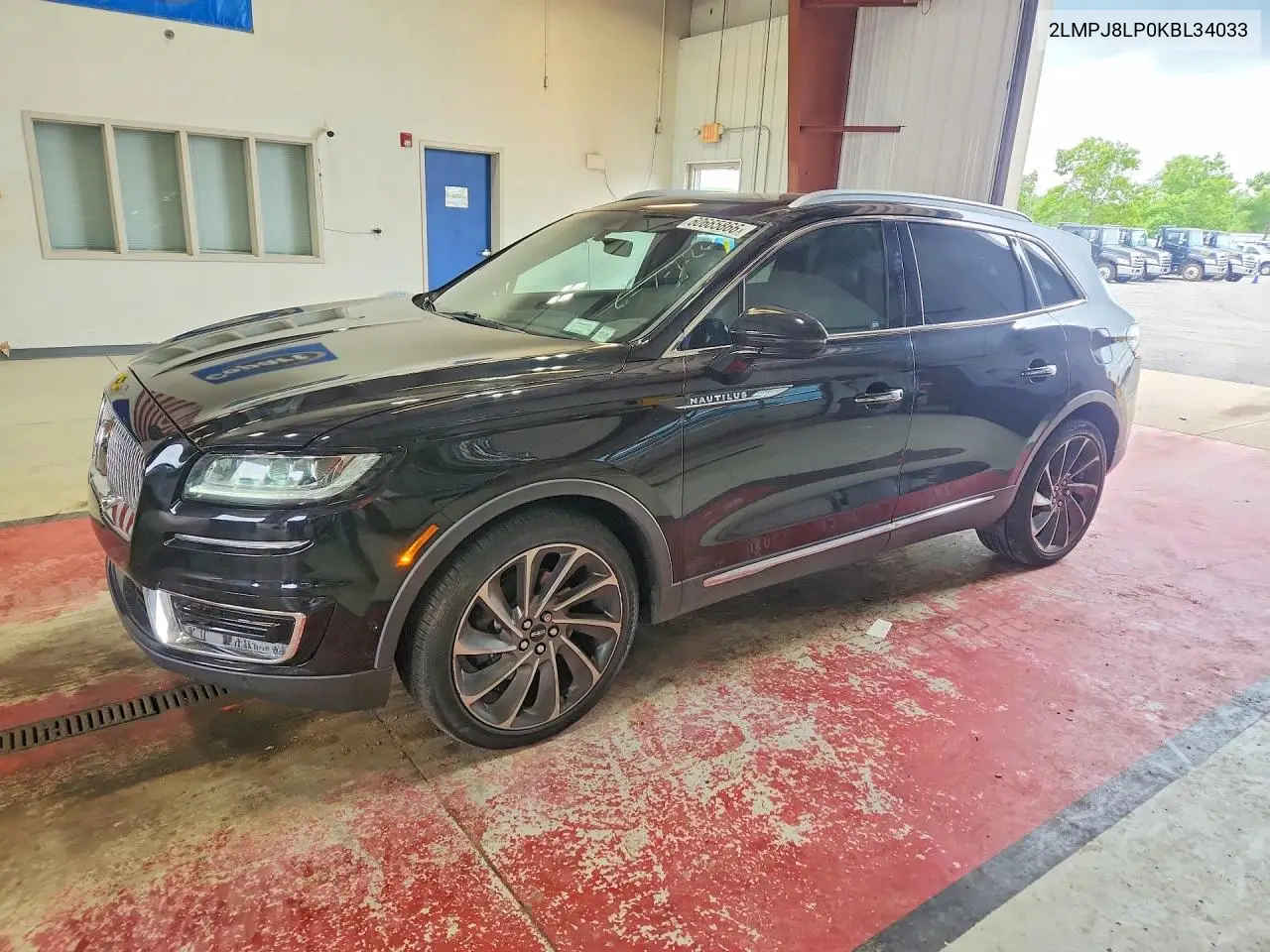 2019 Lincoln Nautilus Reserve VIN: 2LMPJ8LP0KBL34033 Lot: 60665866