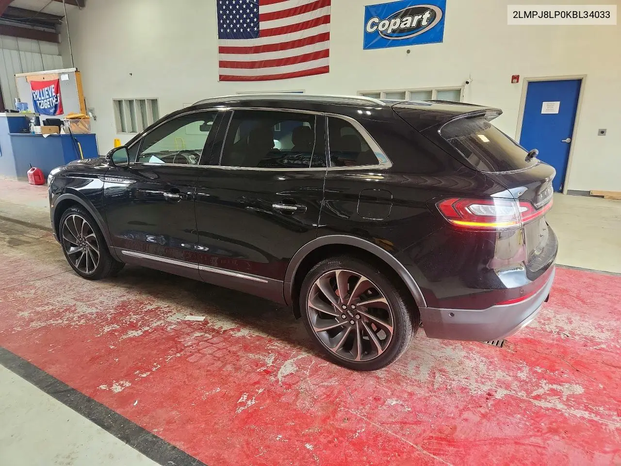 2019 Lincoln Nautilus Reserve VIN: 2LMPJ8LP0KBL34033 Lot: 60665866