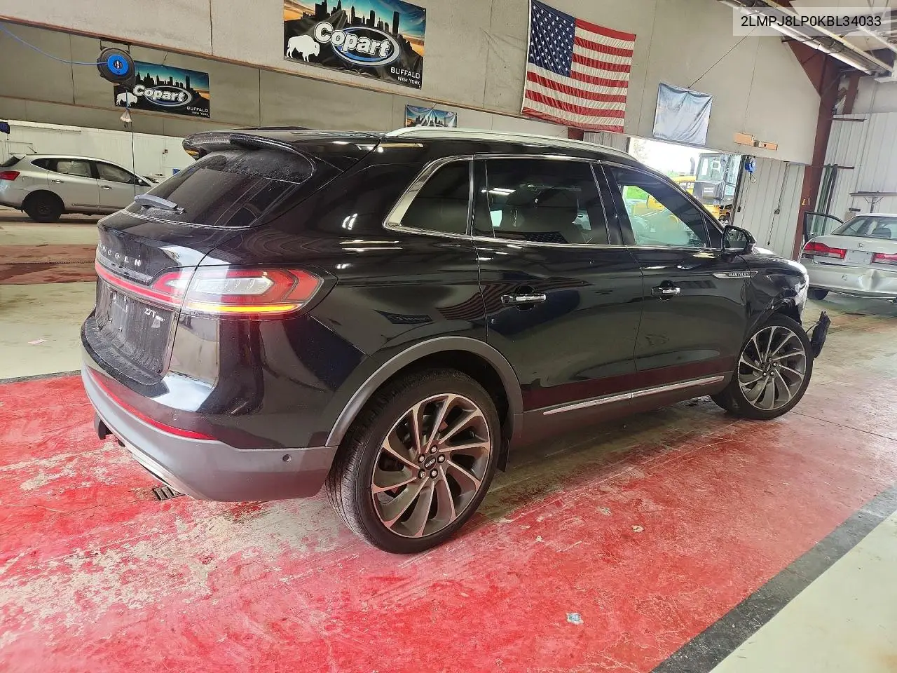 2019 Lincoln Nautilus Reserve VIN: 2LMPJ8LP0KBL34033 Lot: 60665866