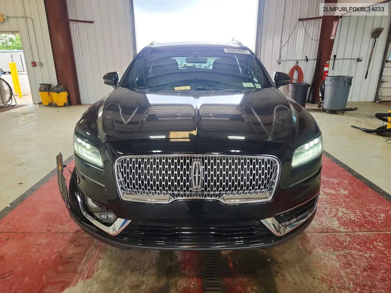 2019 Lincoln Nautilus Reserve VIN: 2LMPJ8LP0KBL34033 Lot: 60665866
