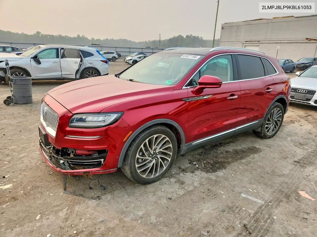 2019 Lincoln Nautilus Reserve VIN: 2LMPJ8LP9KBL61053 Lot: 61071196