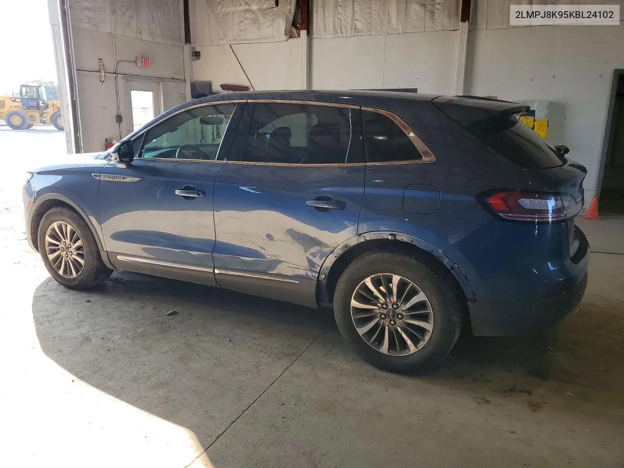 2019 Lincoln Nautilus Select VIN: 2LMPJ8K95KBL24102 Lot: 61229086