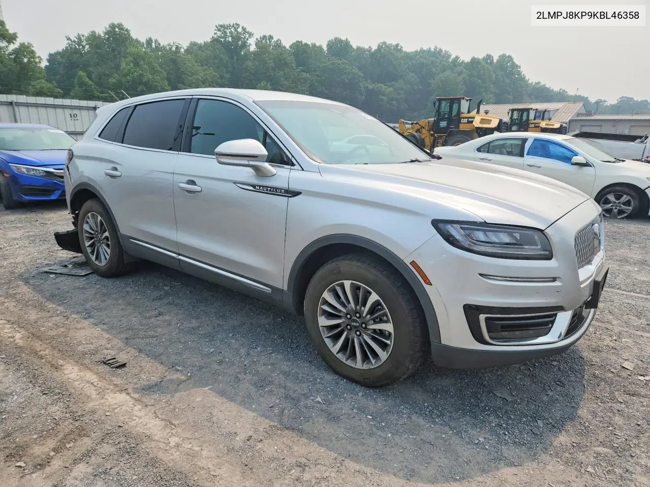 2019 Lincoln Nautilus Select VIN: 2LMPJ8KP9KBL46358 Lot: 61743856
