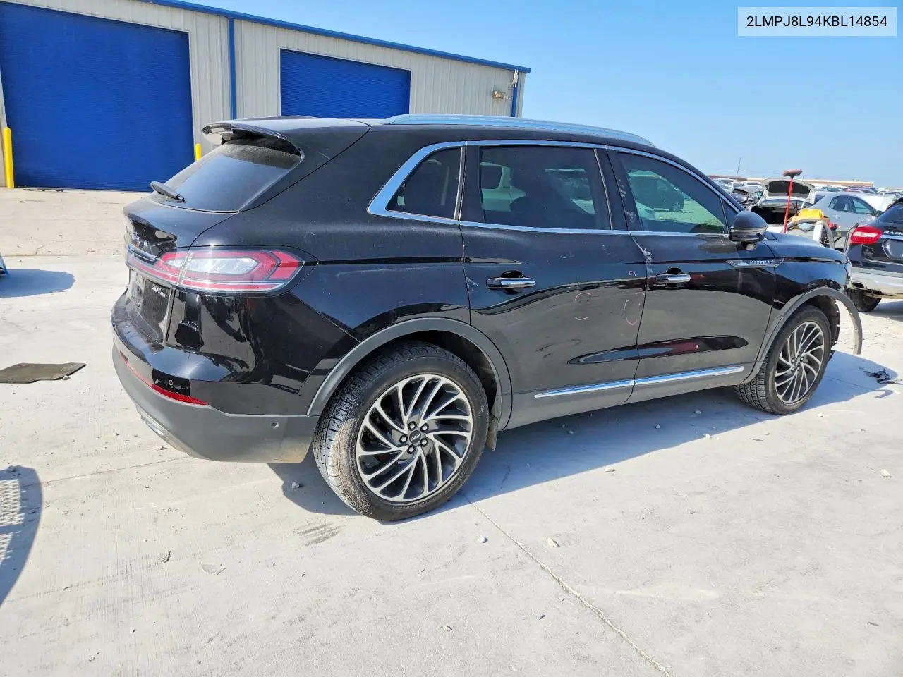 2019 Lincoln Nautilus Reserve VIN: 2LMPJ8L94KBL14854 Lot: 61782916