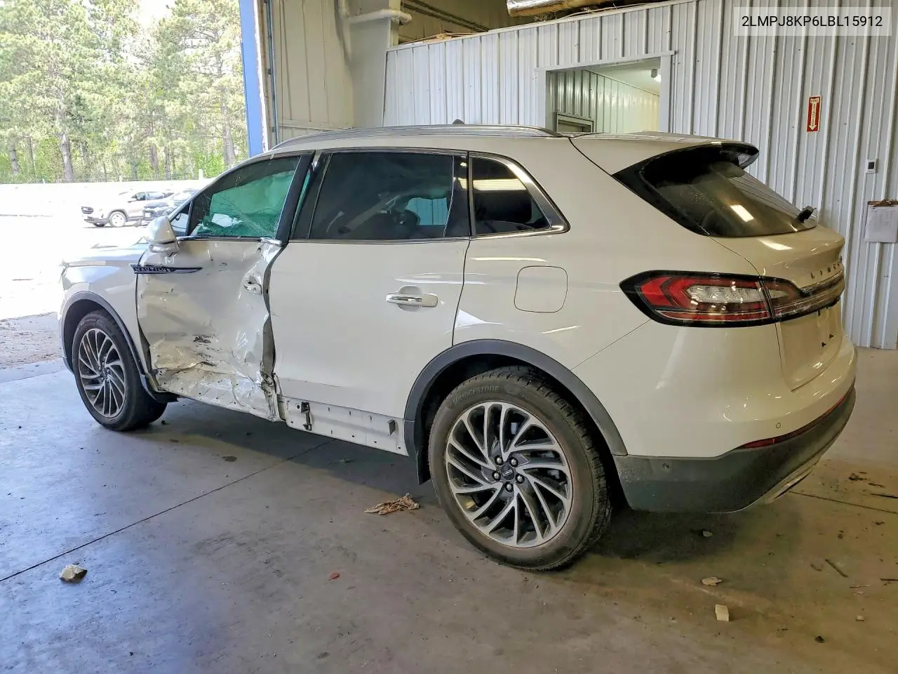 2020 Lincoln Nautilus Reserve VIN: 2LMPJ8KP6LBL15912 Lot: 53042516
