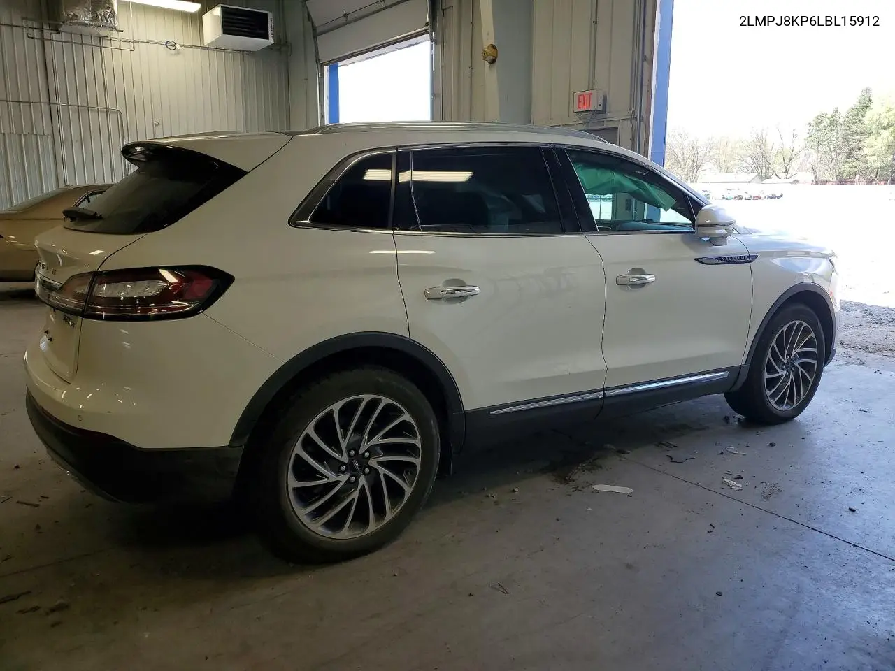2020 Lincoln Nautilus Reserve VIN: 2LMPJ8KP6LBL15912 Lot: 53042516