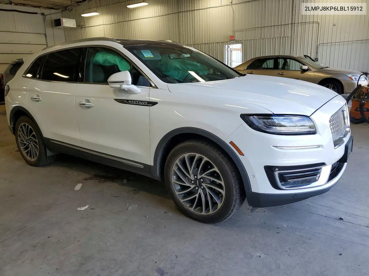 2020 Lincoln Nautilus Reserve VIN: 2LMPJ8KP6LBL15912 Lot: 53042516