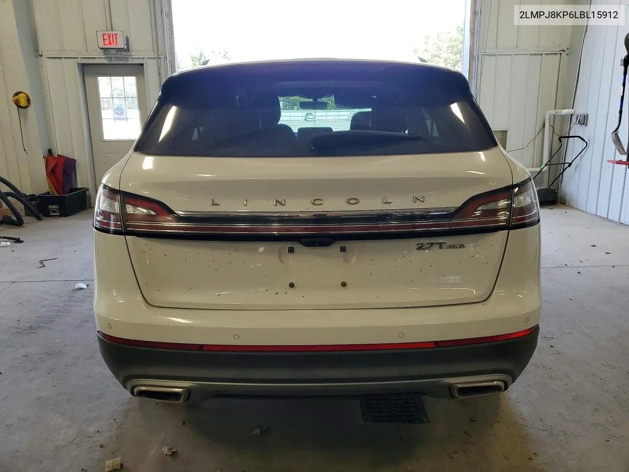 2020 Lincoln Nautilus Reserve VIN: 2LMPJ8KP6LBL15912 Lot: 53042516