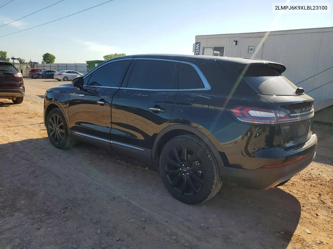 2020 Lincoln Nautilus Reserve VIN: 2LMPJ6K9XLBL23100 Lot: 55190526
