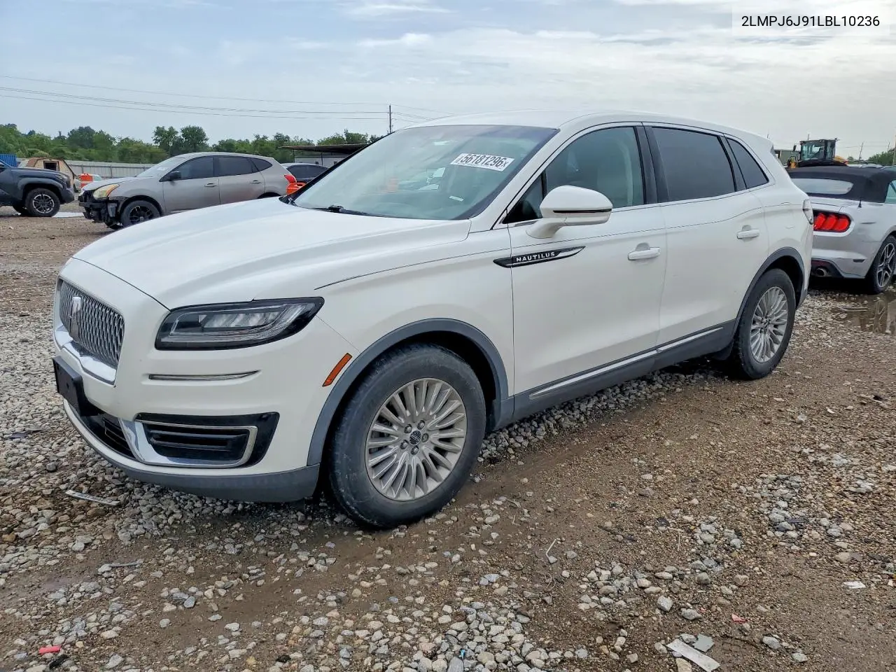 2020 Lincoln Nautilus VIN: 2LMPJ6J91LBL10236 Lot: 56181296
