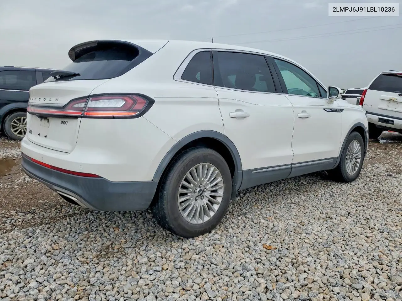 2020 Lincoln Nautilus VIN: 2LMPJ6J91LBL10236 Lot: 56181296