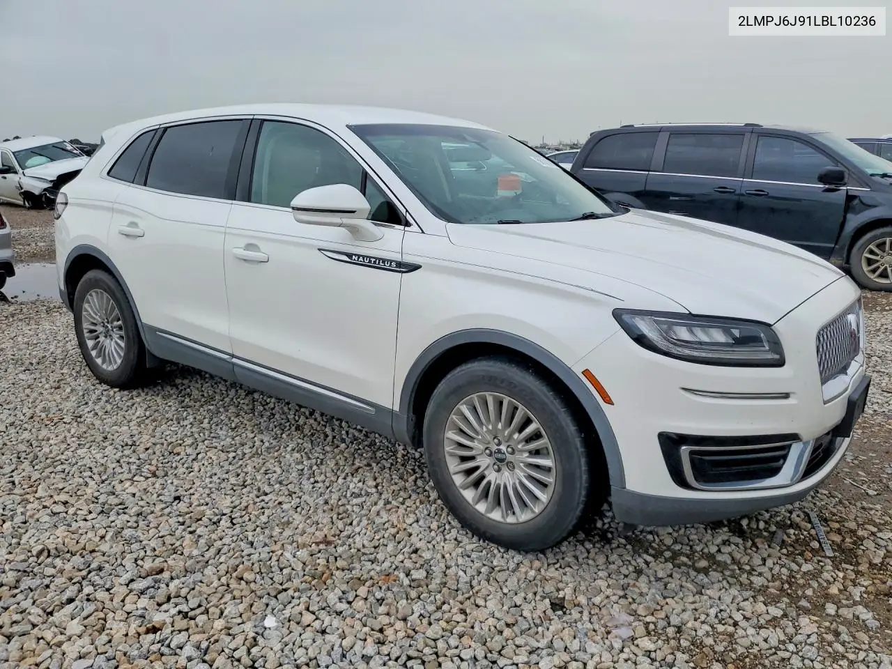 2020 Lincoln Nautilus VIN: 2LMPJ6J91LBL10236 Lot: 56181296