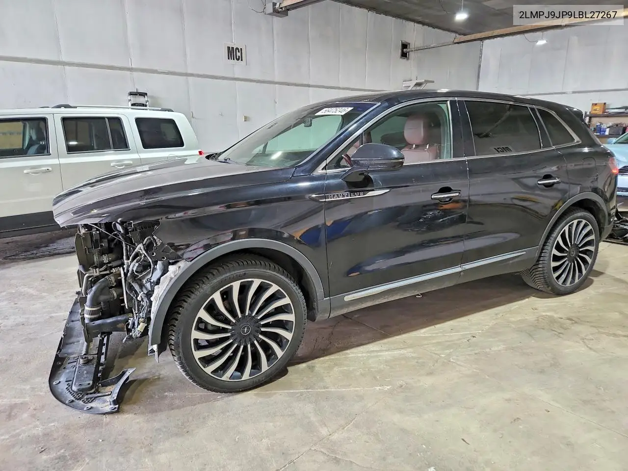 2020 Lincoln Nautilus Black Label VIN: 2LMPJ9JP9LBL27267 Lot: 56475246