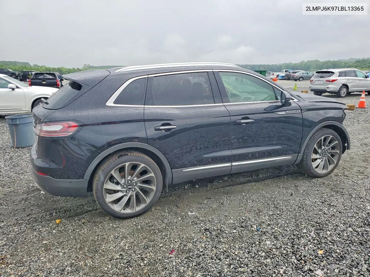 2020 Lincoln Nautilus Reserve VIN: 2LMPJ6K97LBL13365 Lot: 56634676