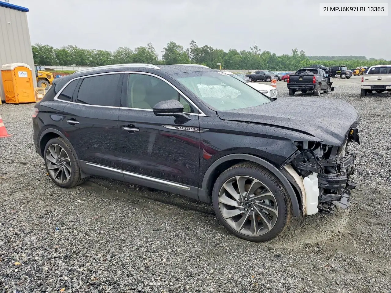 2020 Lincoln Nautilus Reserve VIN: 2LMPJ6K97LBL13365 Lot: 56634676