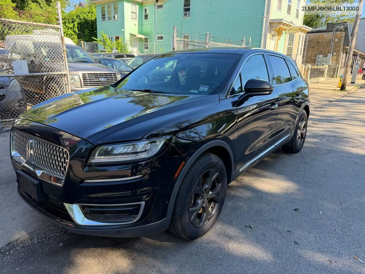 2020 Lincoln Nautilus Reserve VIN: 2LMPJ8K96LBL13000 Lot: 57166866