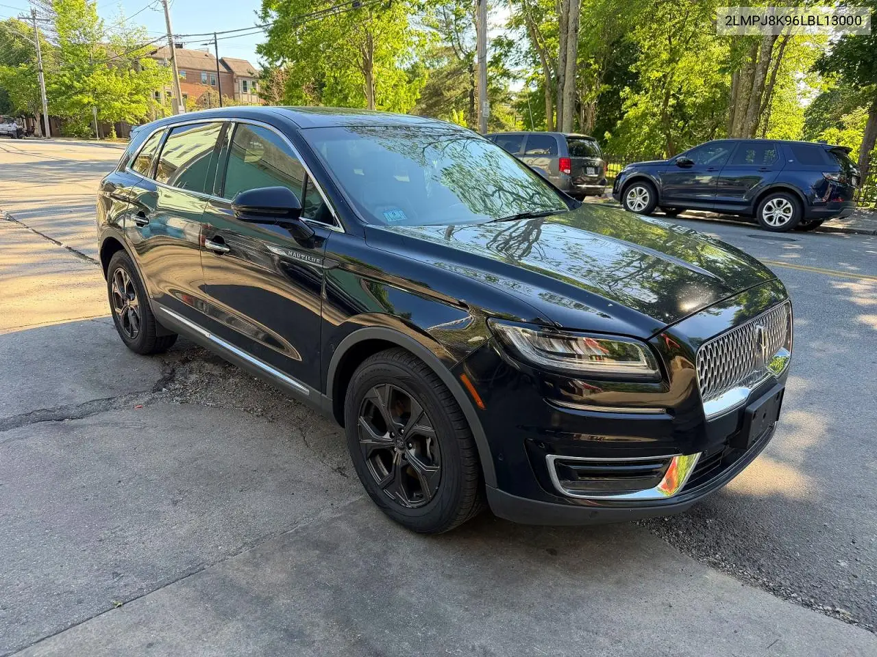 2020 Lincoln Nautilus Reserve VIN: 2LMPJ8K96LBL13000 Lot: 57166866