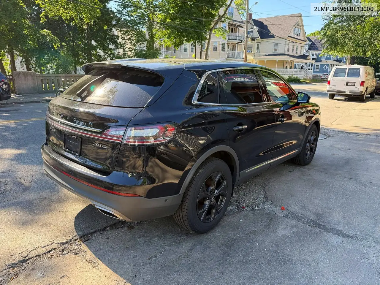 2020 Lincoln Nautilus Reserve VIN: 2LMPJ8K96LBL13000 Lot: 57166866