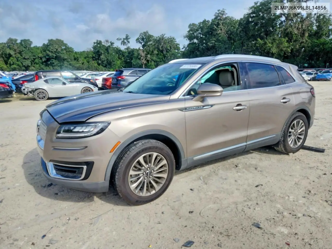 2020 Lincoln Nautilus Reserve VIN: 2LMPJ6K99LBL14856 Lot: 57726586