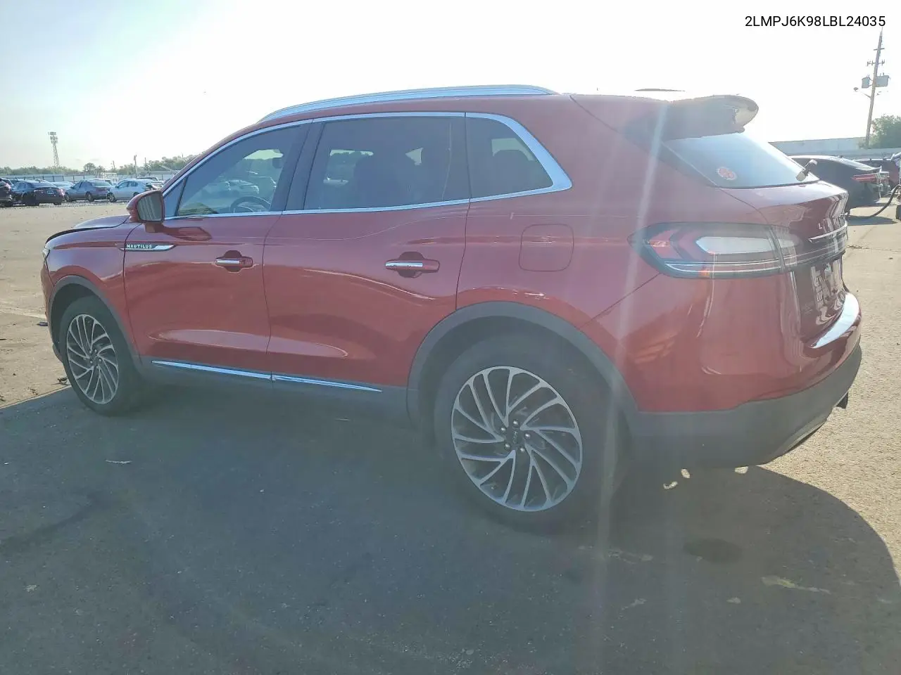2020 Lincoln Nautilus Reserve VIN: 2LMPJ6K98LBL24035 Lot: 58801846