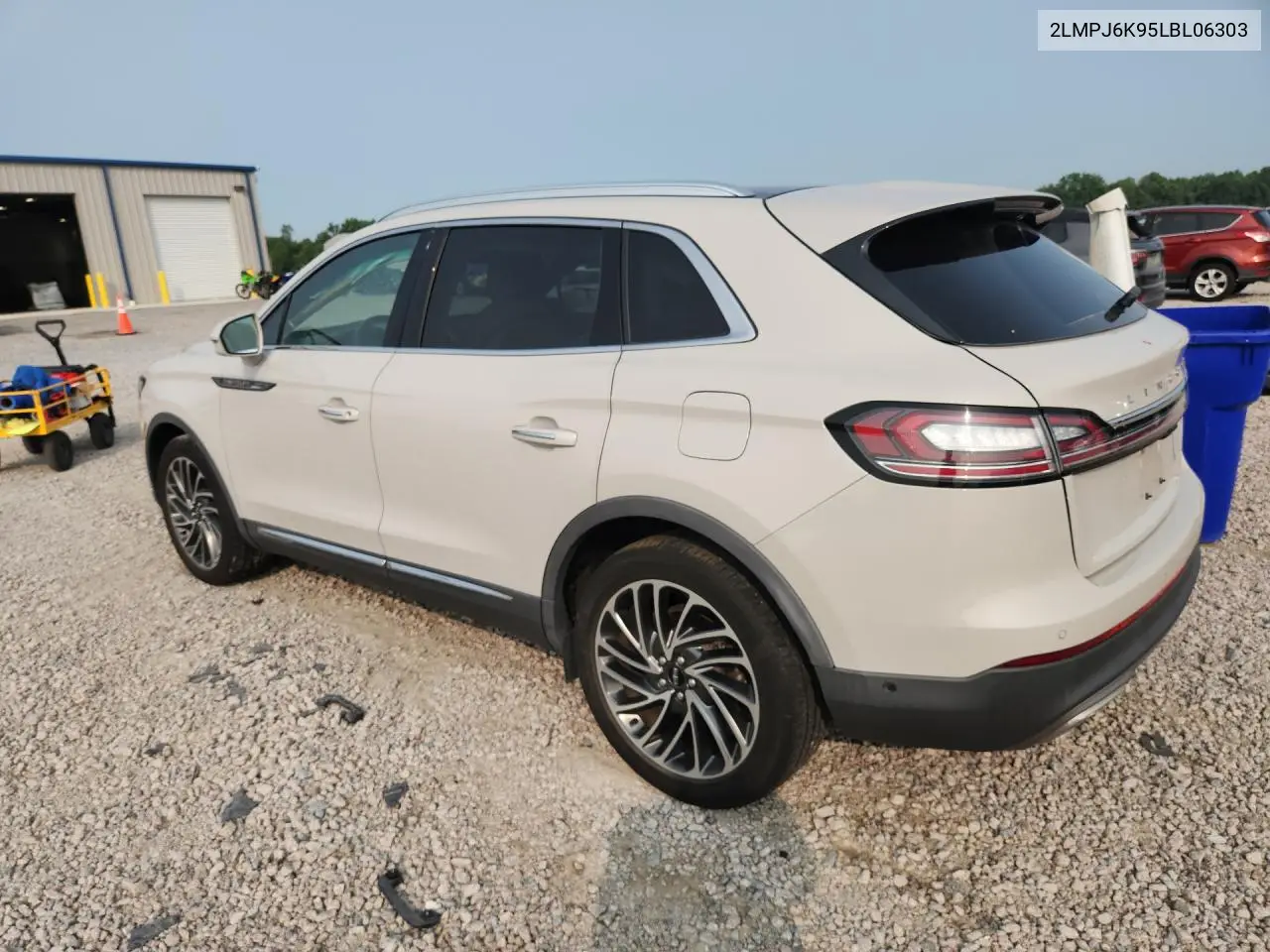 2020 Lincoln Nautilus Reserve VIN: 2LMPJ6K95LBL06303 Lot: 60140396