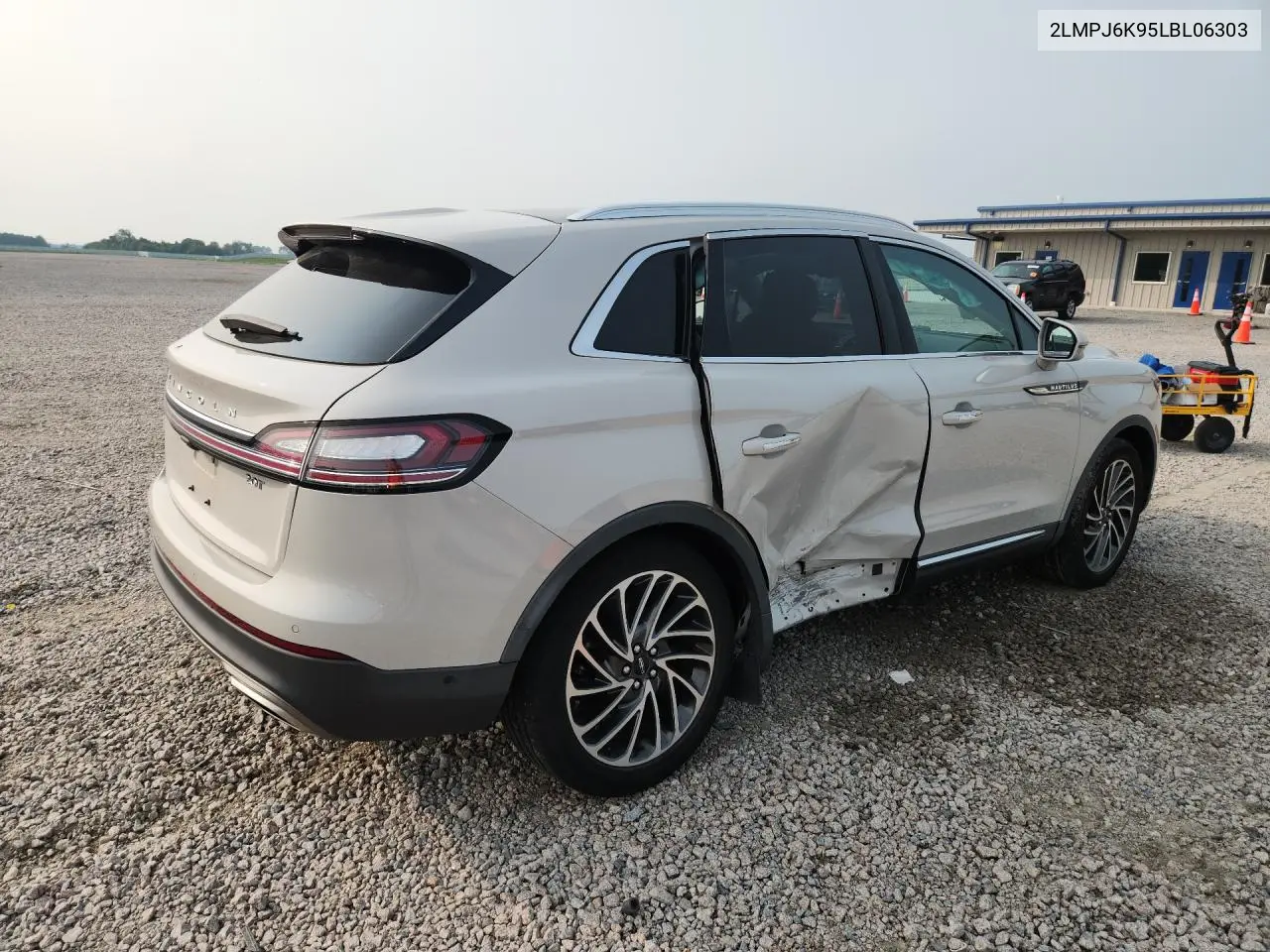 2020 Lincoln Nautilus Reserve VIN: 2LMPJ6K95LBL06303 Lot: 60140396