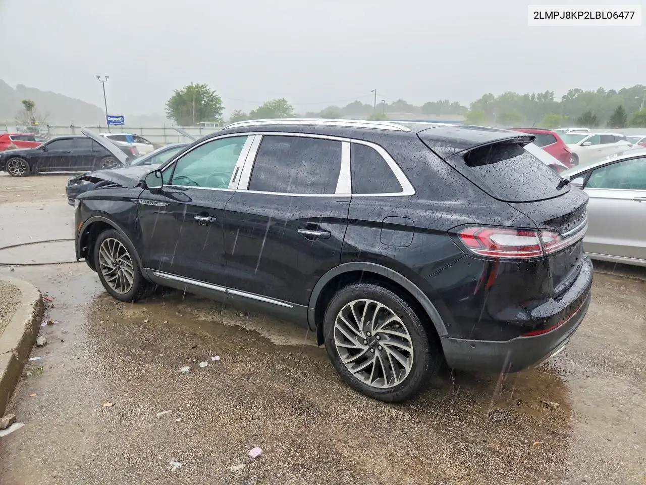 2020 Lincoln Nautilus Reserve VIN: 2LMPJ8KP2LBL06477 Lot: 60222476