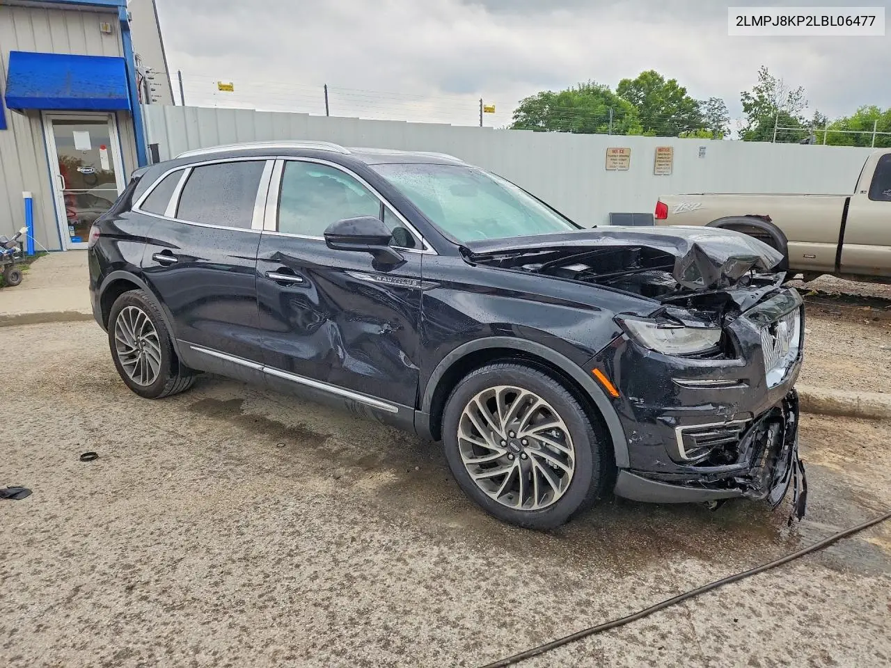 2020 Lincoln Nautilus Reserve VIN: 2LMPJ8KP2LBL06477 Lot: 60222476