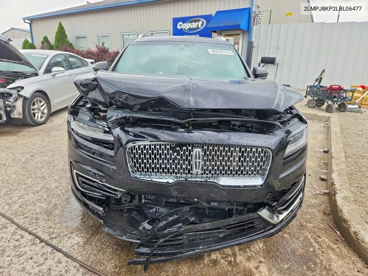 2020 Lincoln Nautilus Reserve VIN: 2LMPJ8KP2LBL06477 Lot: 60222476