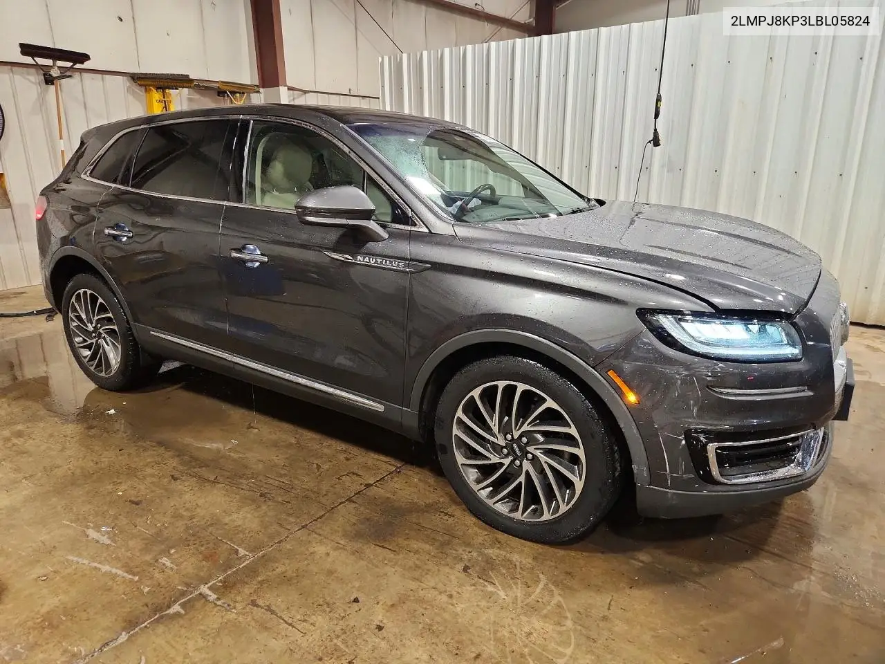 2020 Lincoln Nautilus Reserve VIN: 2LMPJ8KP3LBL05824 Lot: 60843246