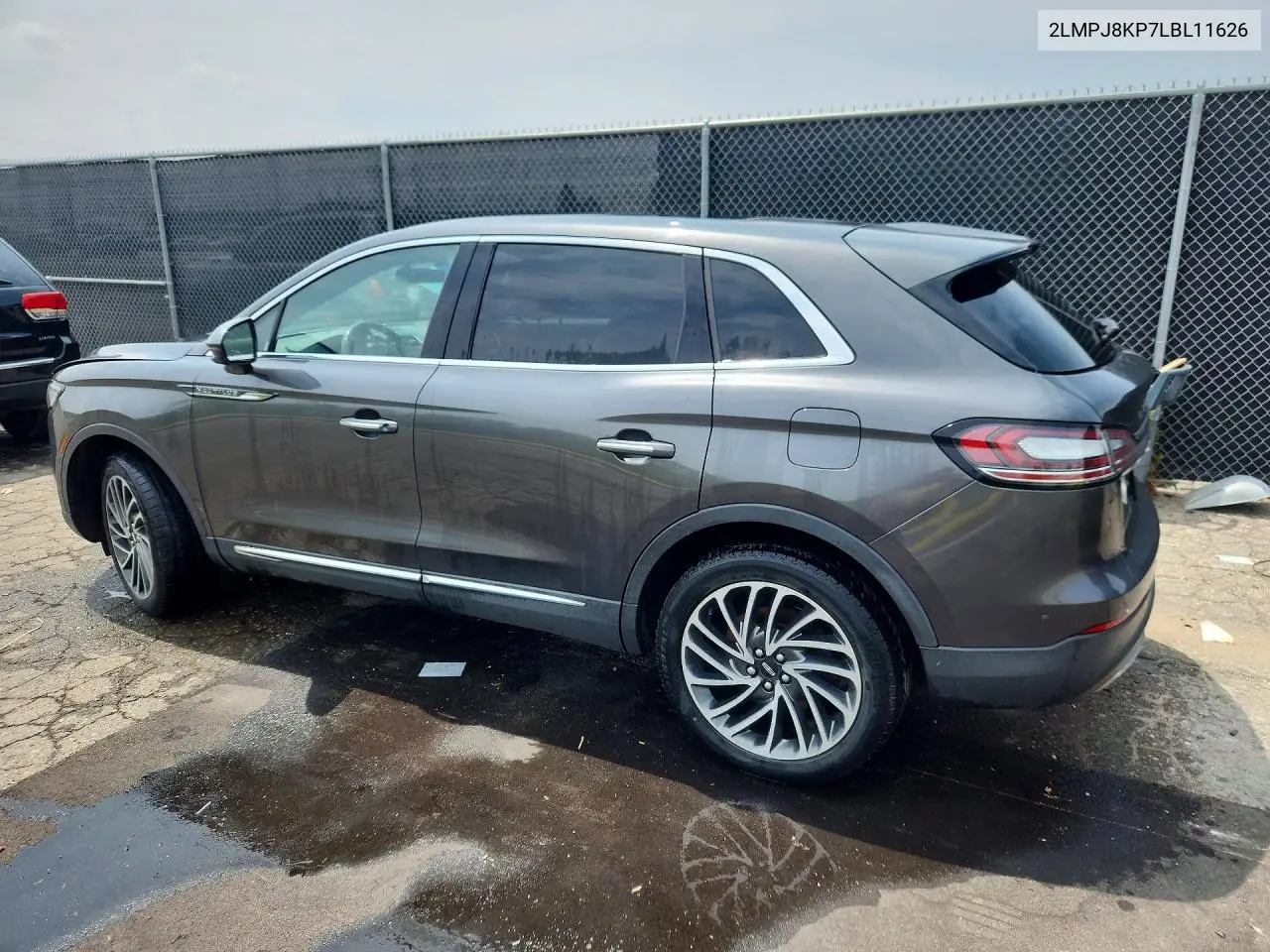 2020 Lincoln Nautilus Reserve VIN: 2LMPJ8KP7LBL11626 Lot: 61468366