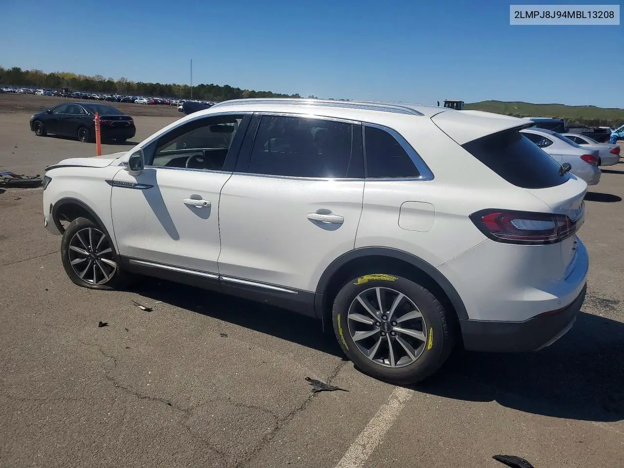 2021 Lincoln Nautilus VIN: 2LMPJ8J94MBL13208 Lot: 52429376