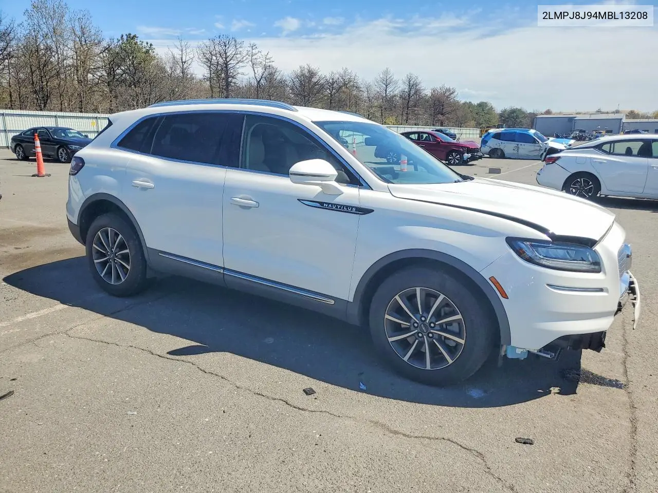 2021 Lincoln Nautilus VIN: 2LMPJ8J94MBL13208 Lot: 52429376