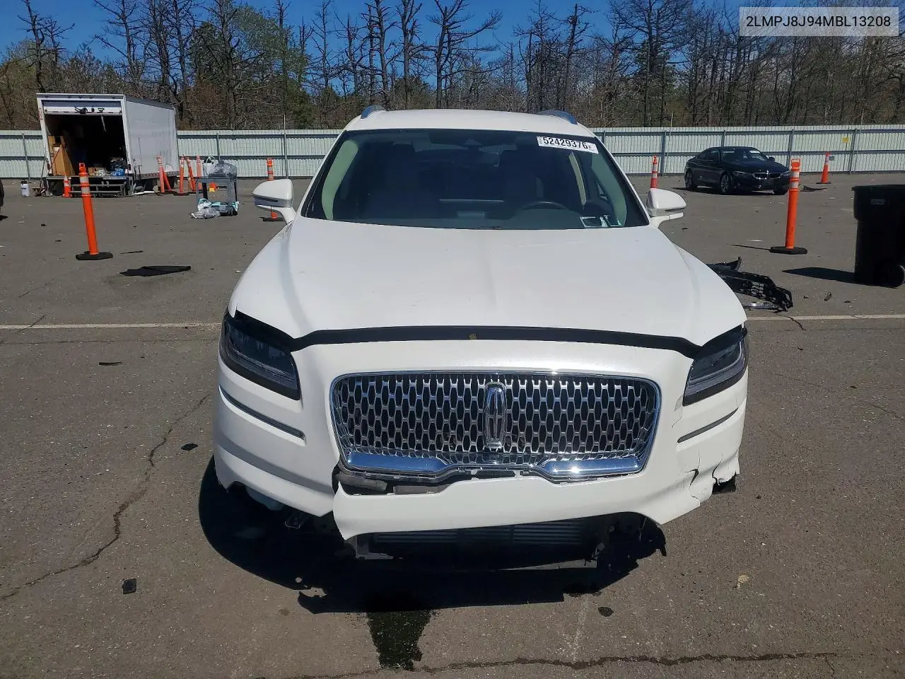2021 Lincoln Nautilus VIN: 2LMPJ8J94MBL13208 Lot: 52429376