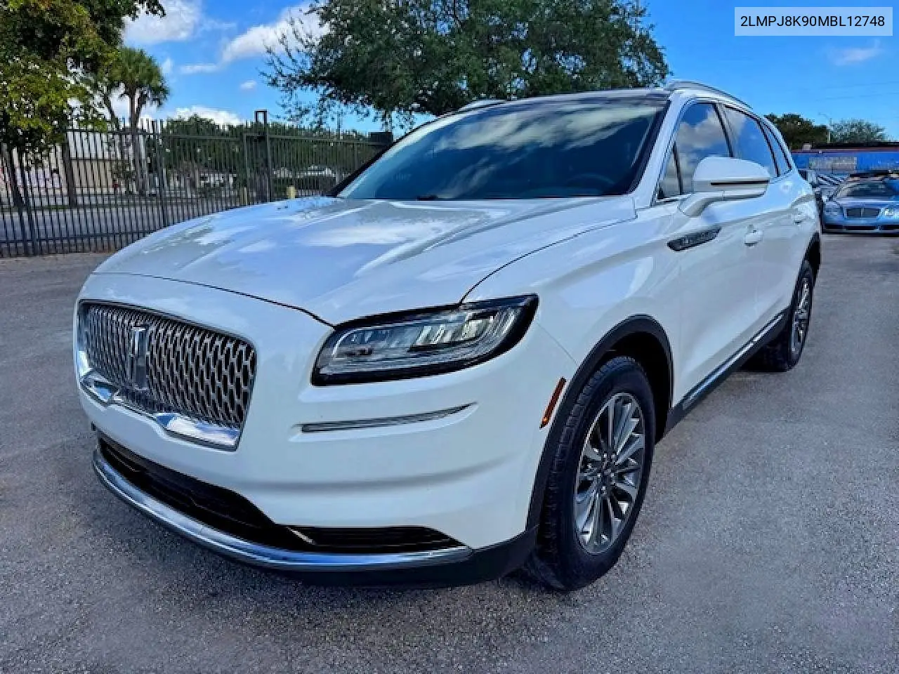 2LMPJ8K90MBL12748 2021 Lincoln Nautilus Reserve