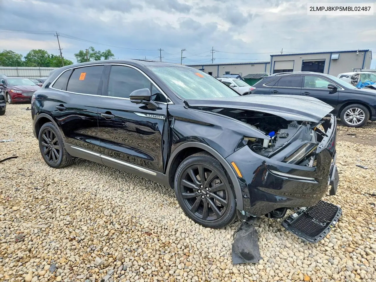 2021 Lincoln Nautilus Reserve VIN: 2LMPJ8KP5MBL02487 Lot: 55763476