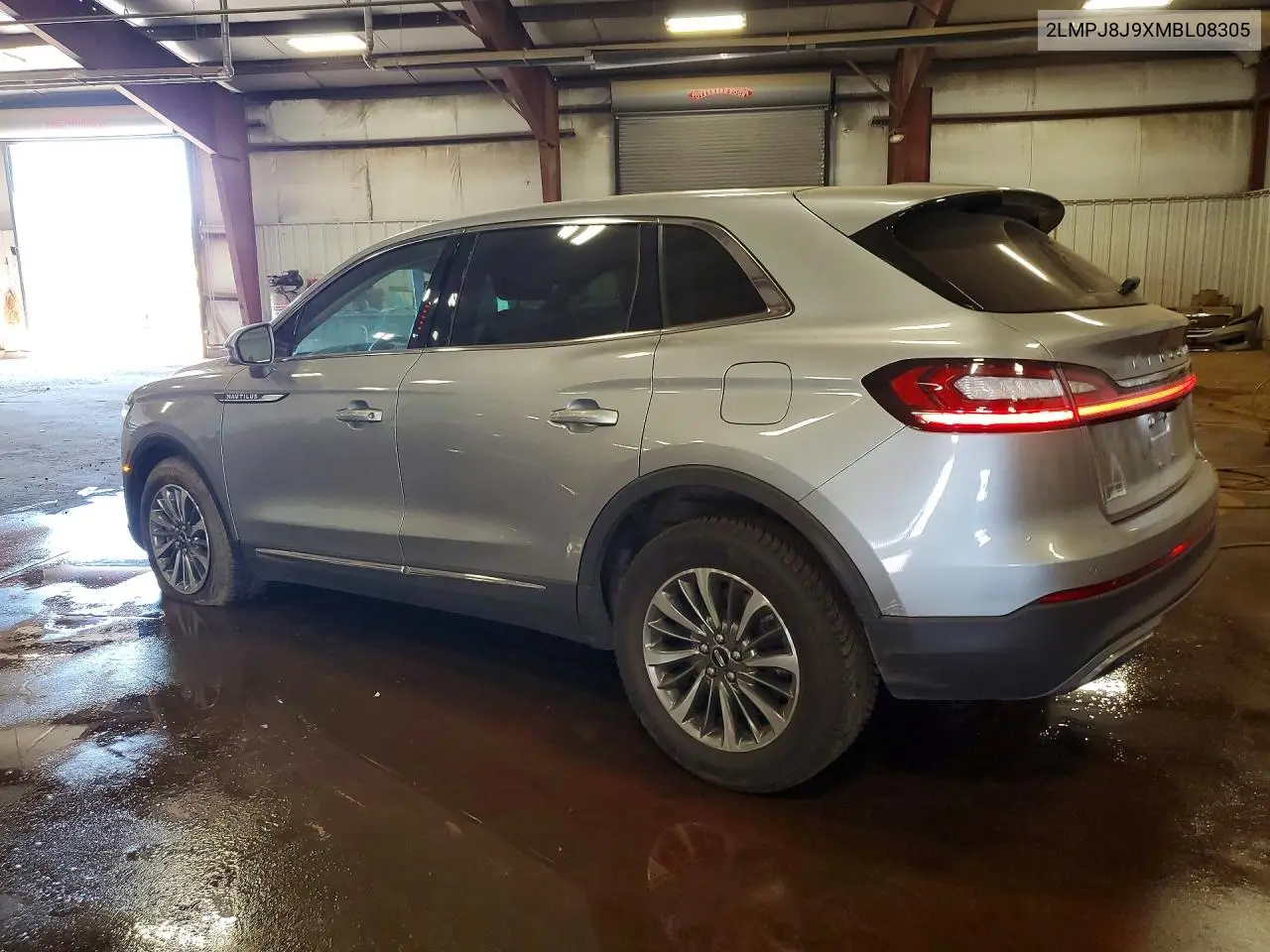 2021 Lincoln Nautilus VIN: 2LMPJ8J9XMBL08305 Lot: 56129716