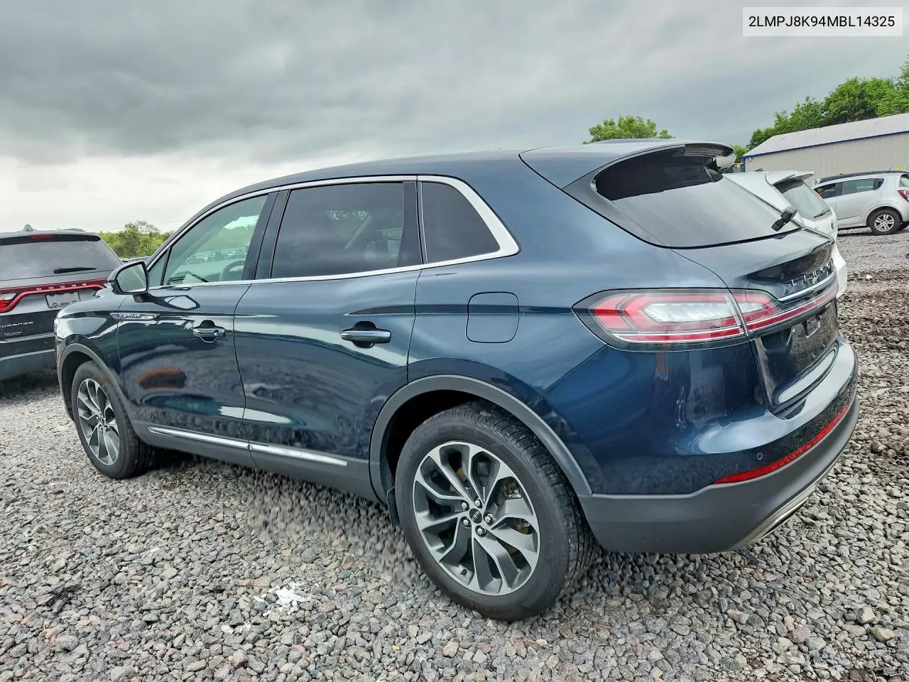 2021 Lincoln Nautilus Reserve VIN: 2LMPJ8K94MBL14325 Lot: 57135396