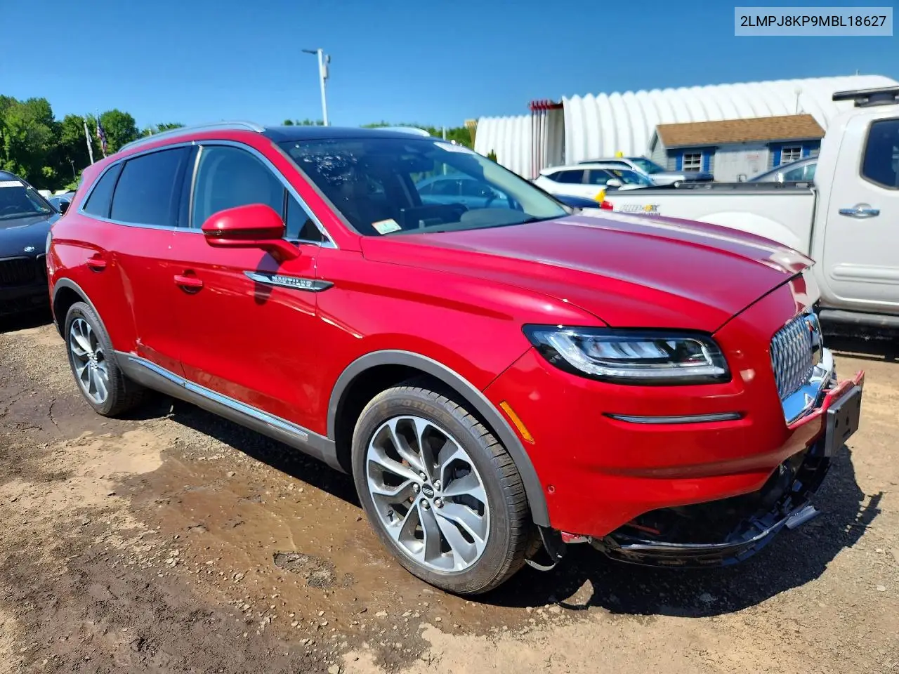 2021 Lincoln Nautilus Reserve VIN: 2LMPJ8KP9MBL18627 Lot: 59282126