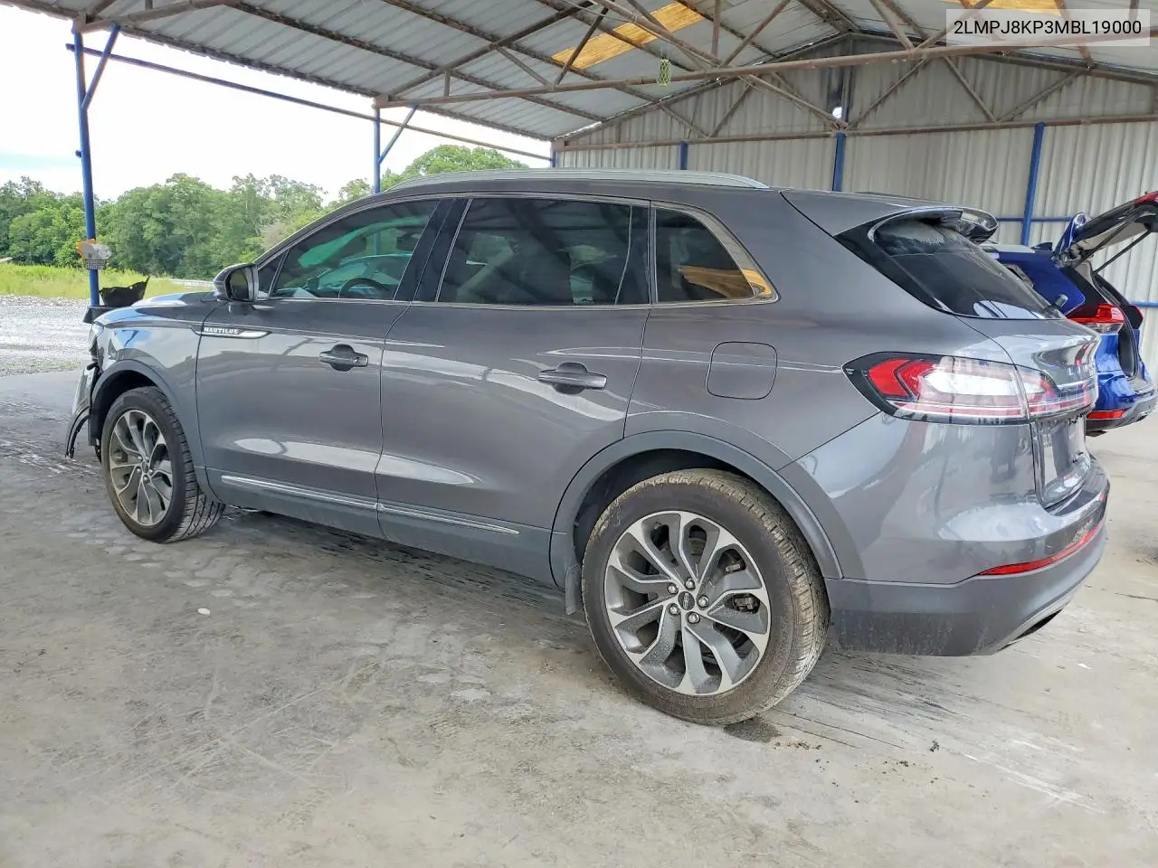2021 Lincoln Nautilus Reserve VIN: 2LMPJ8KP3MBL19000 Lot: 59669856
