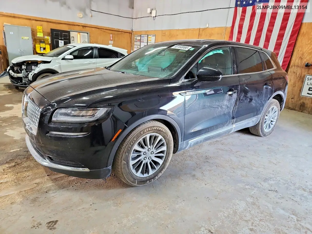 2021 Lincoln Nautilus Reserve VIN: 2LMPJ8K99MBL13154 Lot: 60160066