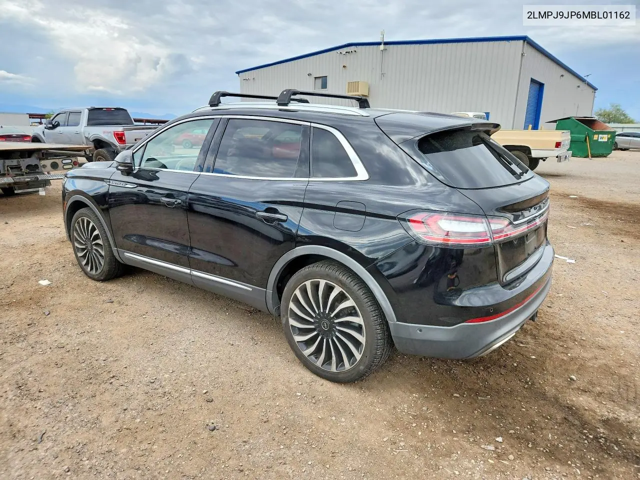 2021 Lincoln Nautilus Black Label VIN: 2LMPJ9JP6MBL01162 Lot: 60528616