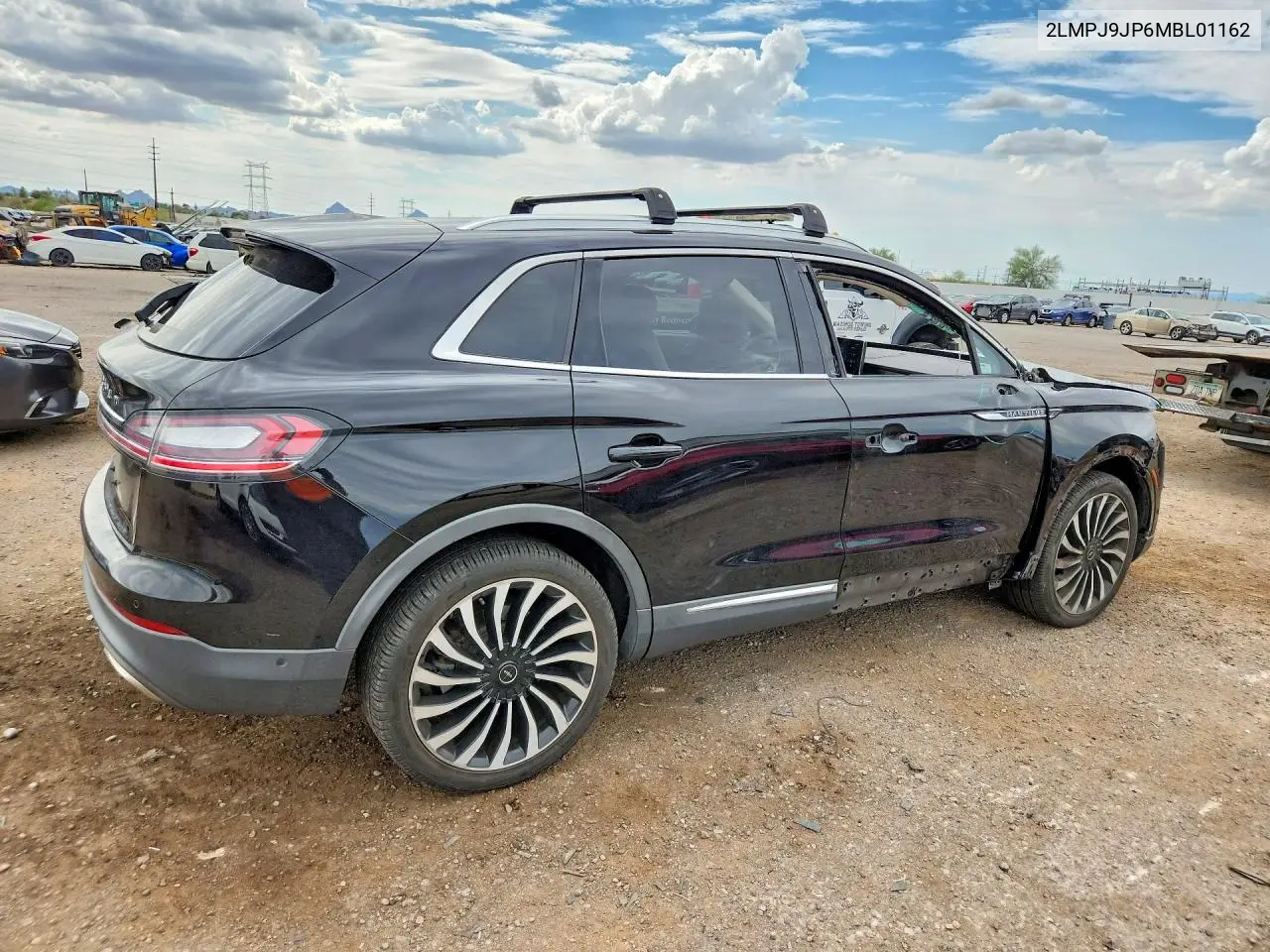 2021 Lincoln Nautilus Black Label VIN: 2LMPJ9JP6MBL01162 Lot: 60528616