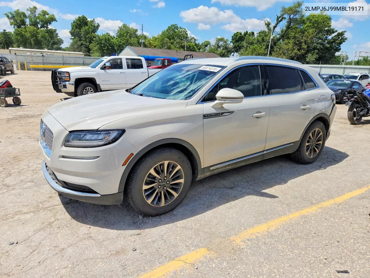 2021 Lincoln Nautilus VIN: 2LMPJ6J99MBL19171 Lot: 60614816