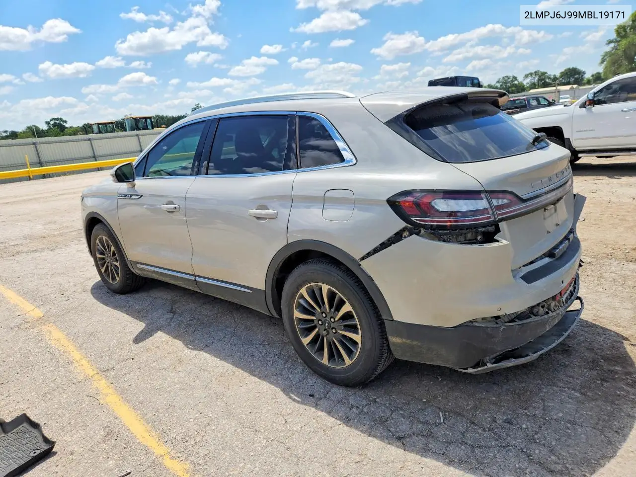 2021 Lincoln Nautilus VIN: 2LMPJ6J99MBL19171 Lot: 60614816