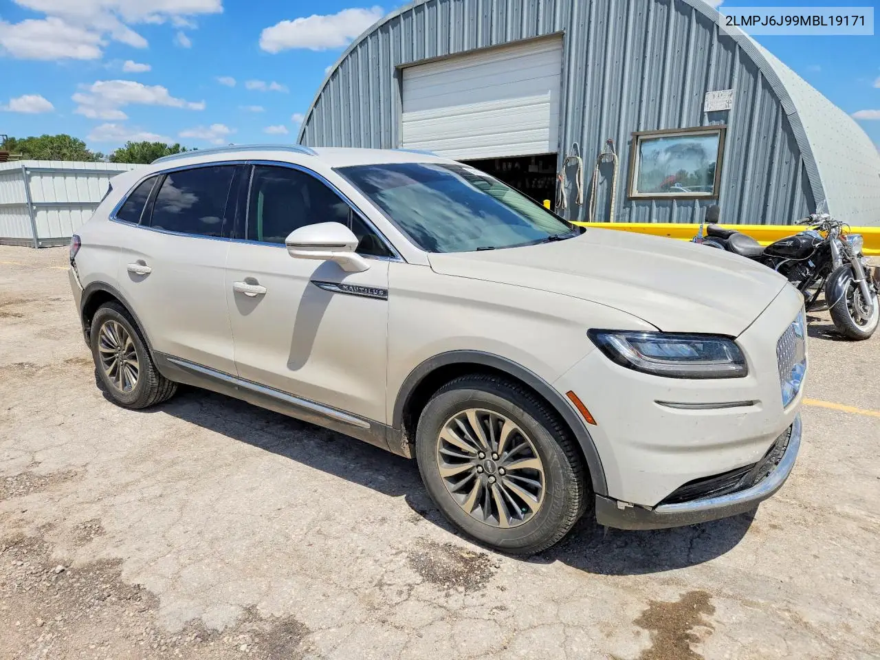 2021 Lincoln Nautilus VIN: 2LMPJ6J99MBL19171 Lot: 60614816